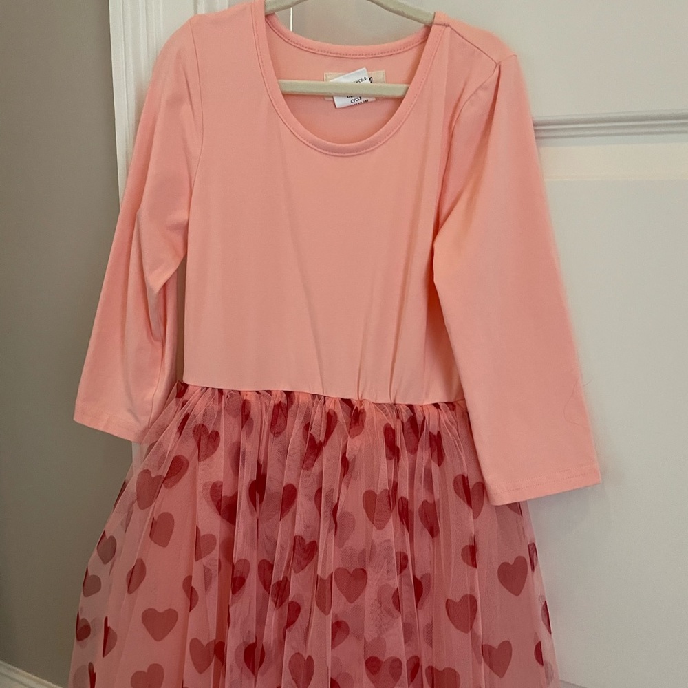 Taylor Joelle Valentines dress.  Size 6 girls.  Runs true to size.